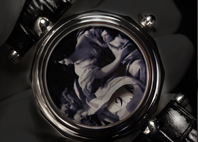 Dodecagon Timepieces - Metiers d'Art Verre &Eacute;glomis&eacute; 