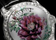 Beauty & Glamour Timepieces - Metiers d'Art Verre &Eacute;glomis&eacute; 