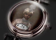 Miniature Portrait Timepieces - Metiers d'Art Verre &Eacute;glomis&eacute; 