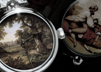 Ambiguous & Erotic Timepieces - Metiers d'Art Verre &Eacute;glomis&eacute; 
